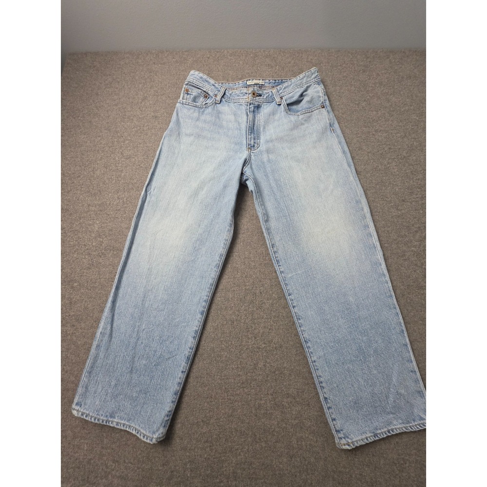 Ralph Lauren Polo Saturday Jeans Women 30/10 Blue Faded Straight Leg Streetwear